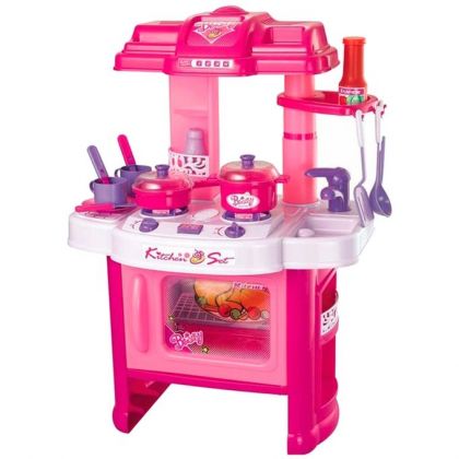 Hitshop 500 Kitchen Set Toy  Pink491723950 